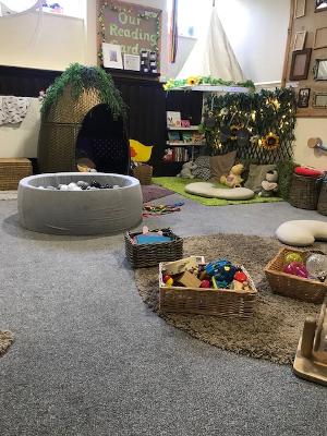 Acorn room at tiddly winks nursery